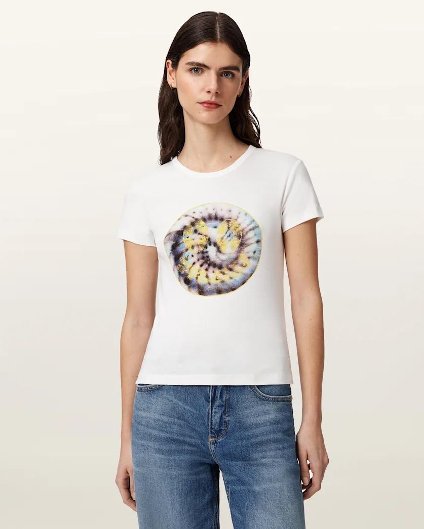 Spun Out Slim Fit Stevie T-Shirt by ALLSAINTS