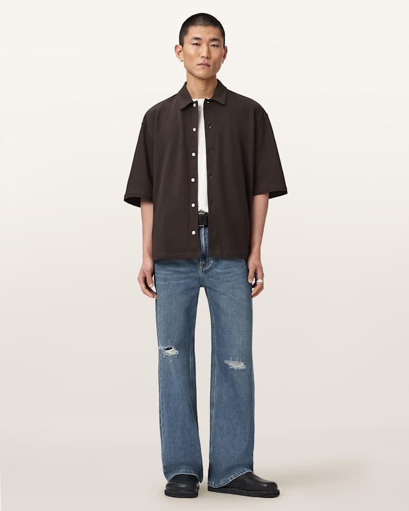 Stallone Oversized Short Sleeve Shirt by ALLSAINTS