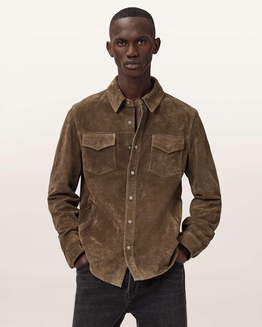 Sully Suede Shirt by ALLSAINTS