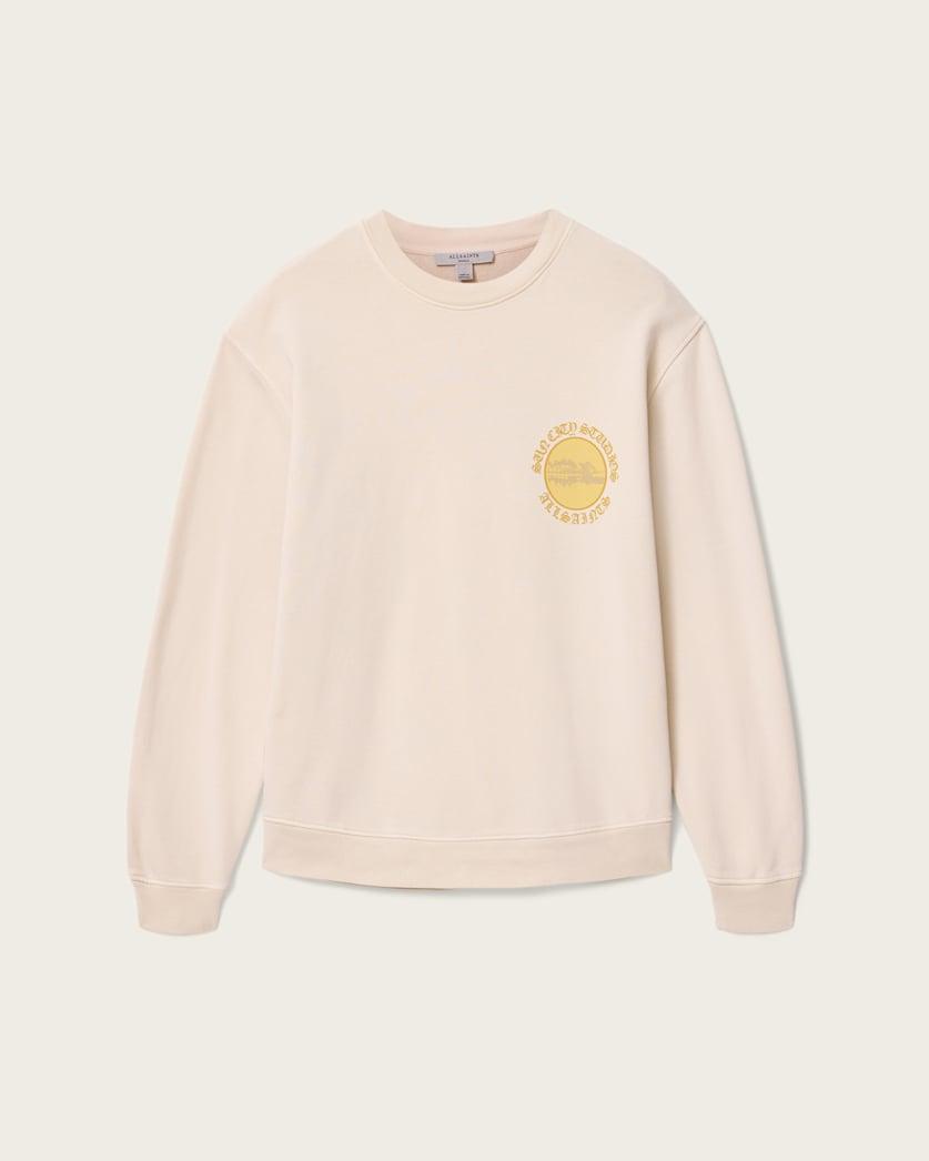 Sun City Etta Oversized Cotton Sweatshirt by ALLSAINTS
