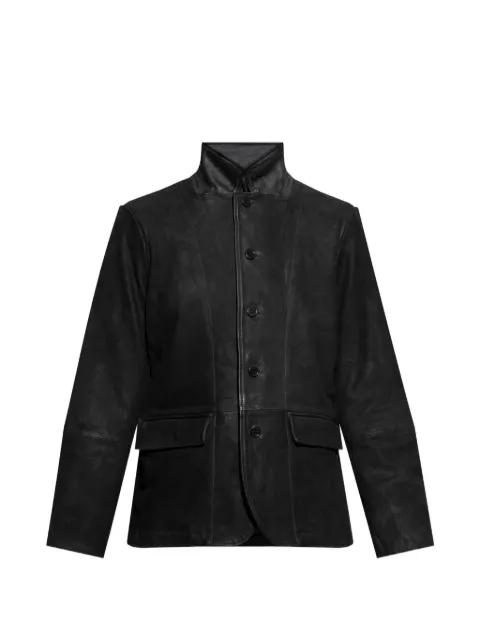 Survey double-layered suede jacket by ALLSAINTS