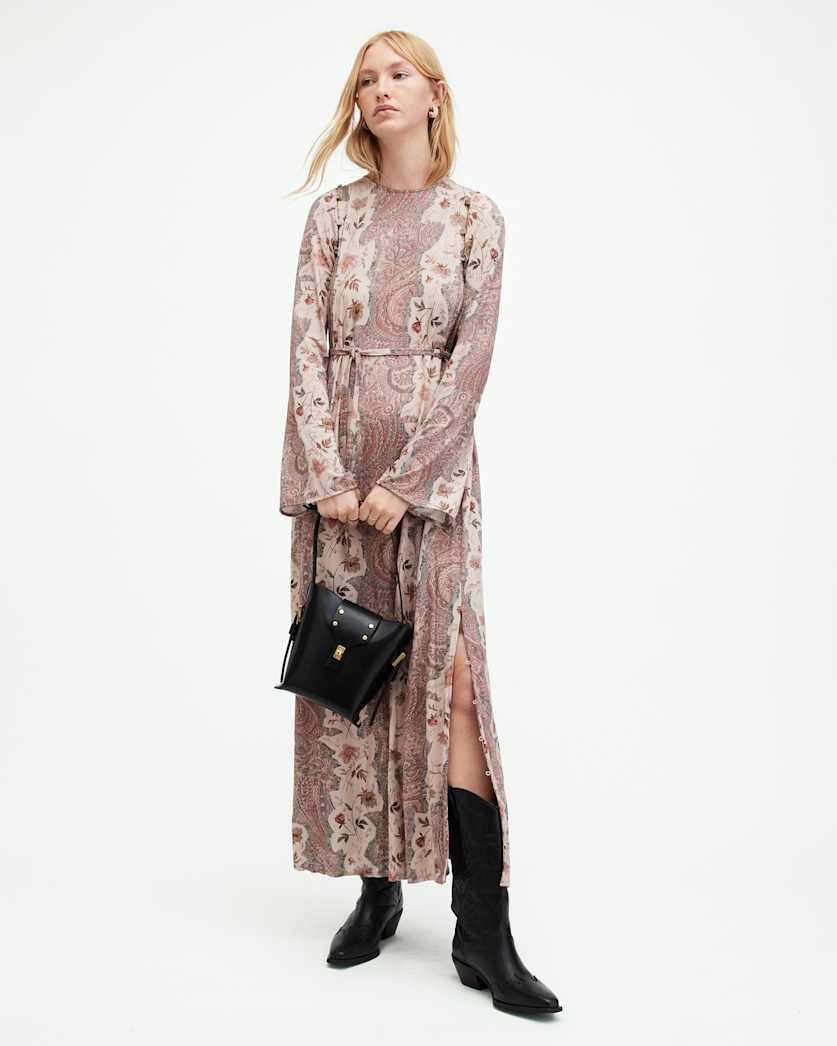 Susannah Cascade Paisley Maxi Dress by ALLSAINTS
