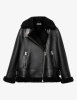 Sydney Oversized Leather Jacket by ALLSAINTS Sydney Oversized Leather Jacket by ALLSAINTS