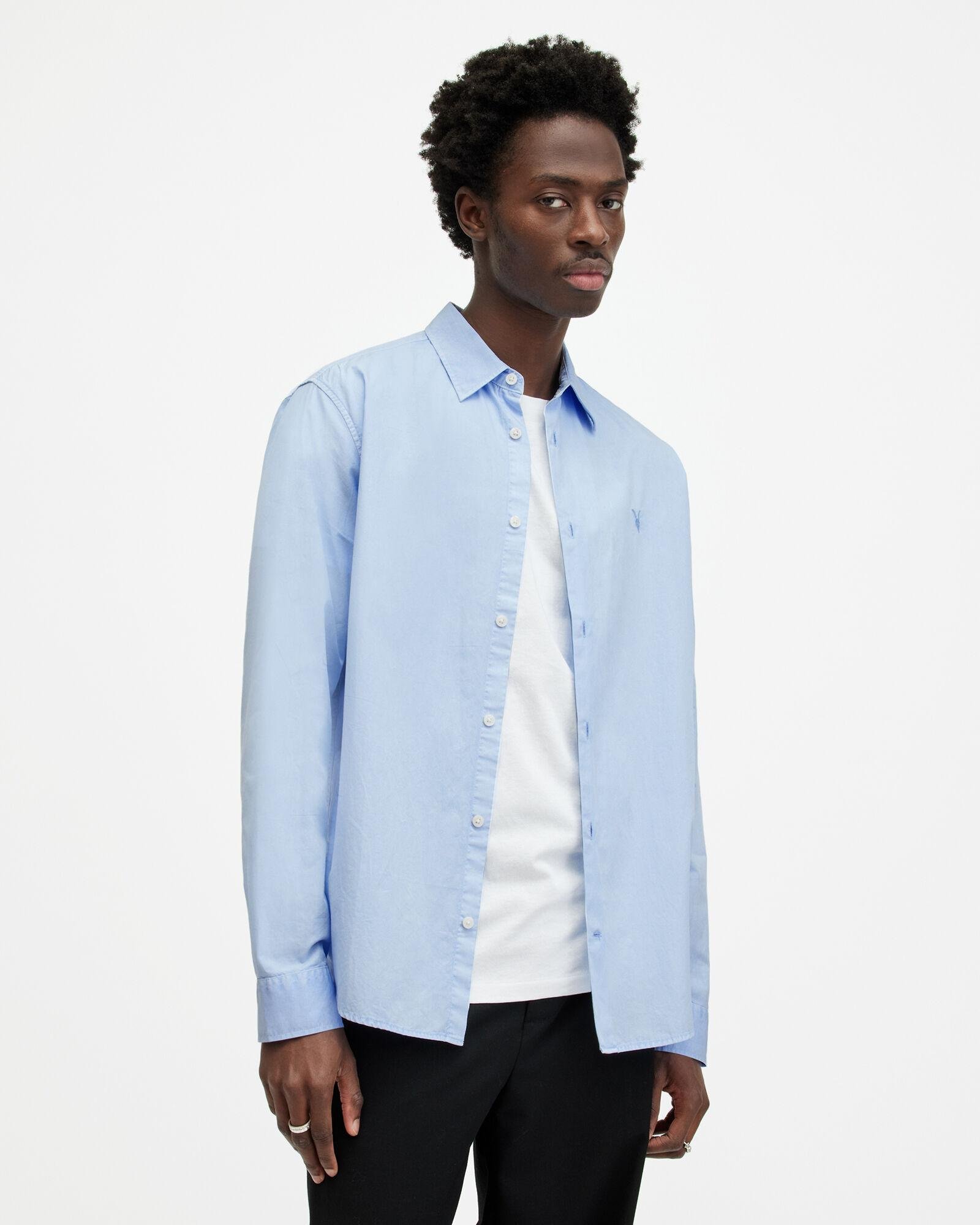 Tahoe Garment Dyed Relaxed Fit Shirt by ALLSAINTS