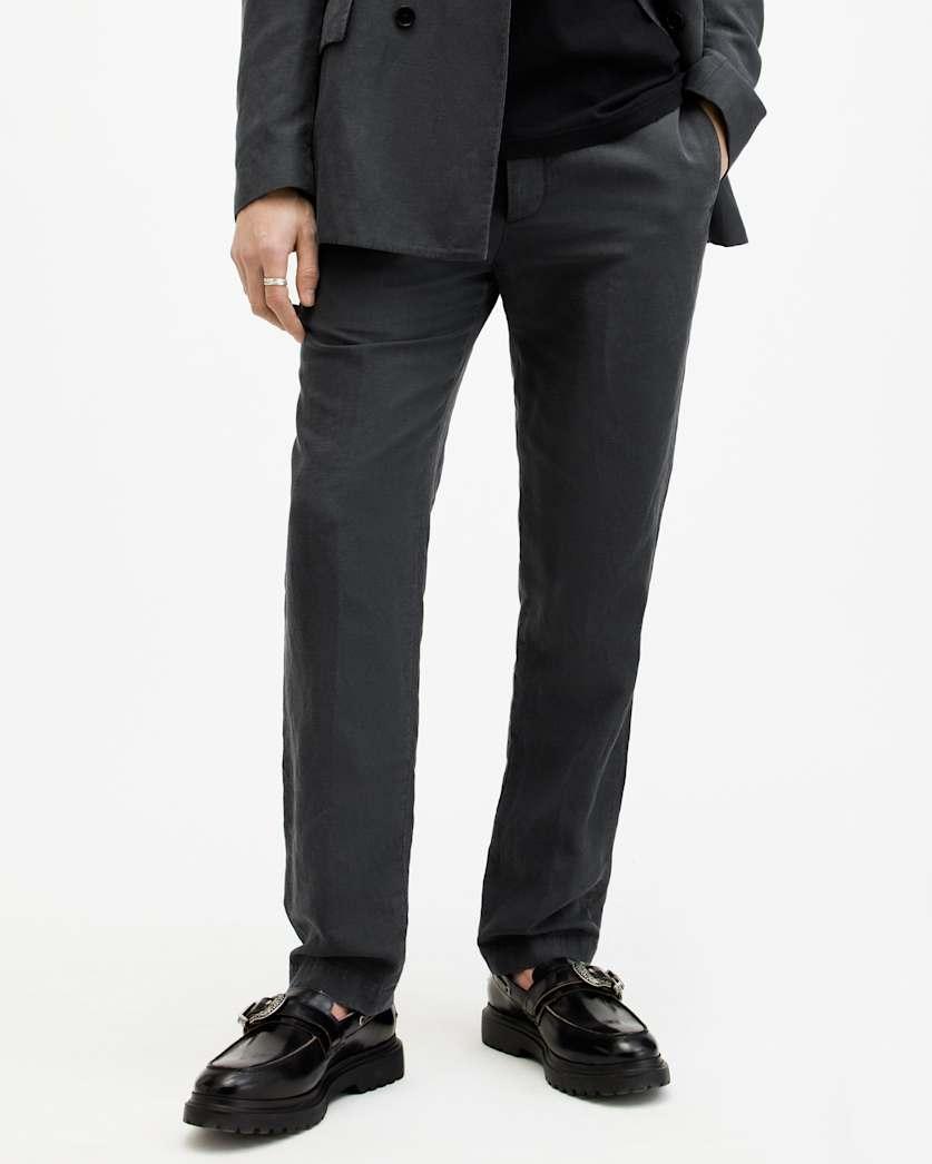 Tansey Straight Leg Garment Washed Trousers by ALLSAINTS