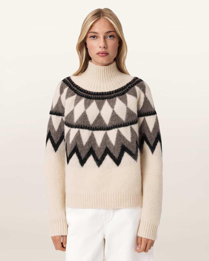 Tara Wool Blend Sweater by ALLSAINTS