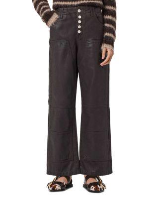 Tay Carpenter Jeans in Coated Brown by ALLSAINTS