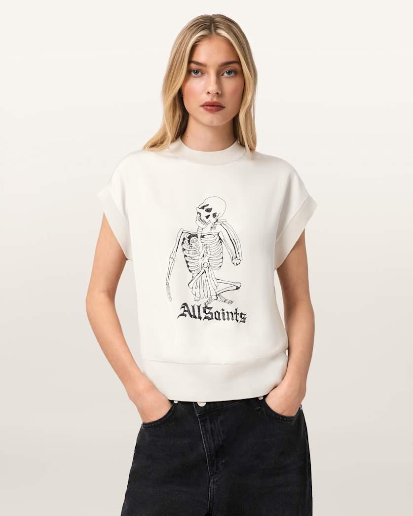 Terra Knitted Graphic T-Shirt by ALLSAINTS