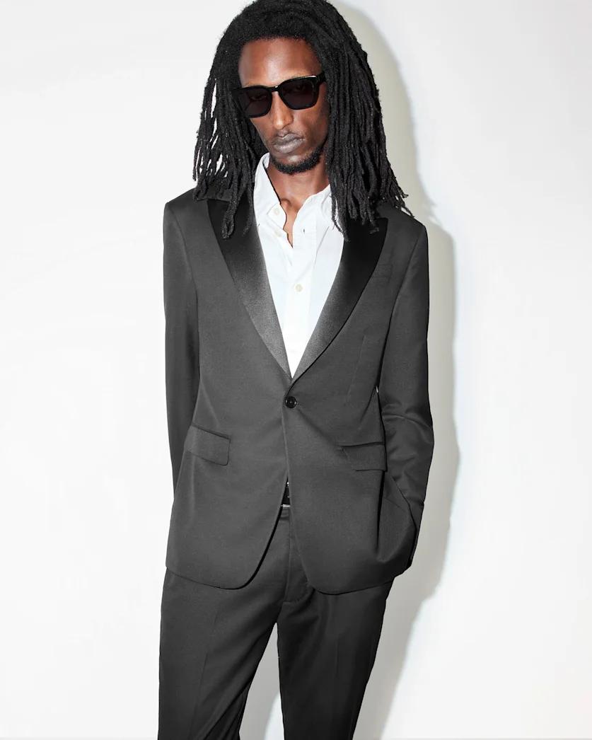 Tisbury Slim Fit Tuxedo Blazer by ALLSAINTS