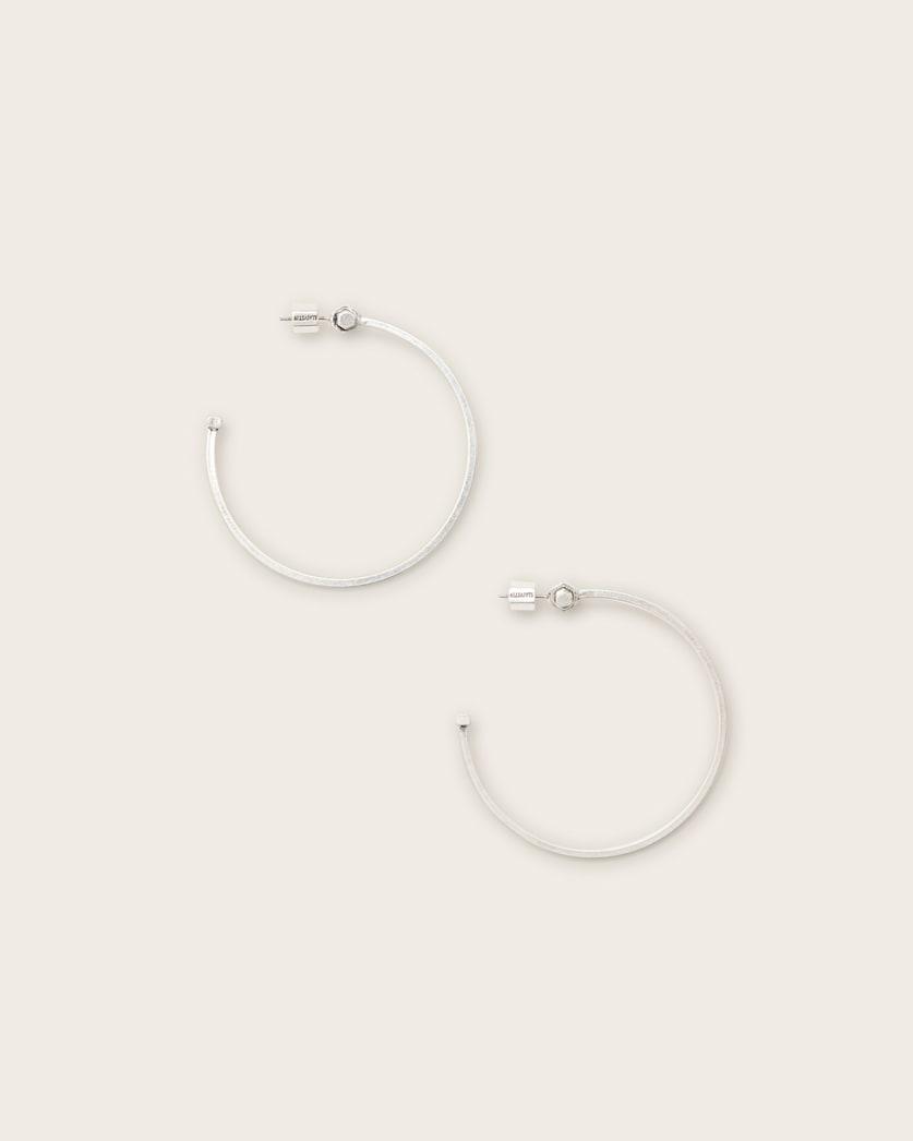 Toggle Large Hoop Earrings by ALLSAINTS