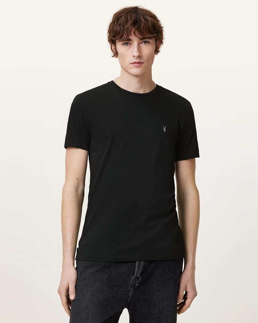 Tonic Crew Neck Slim Ramskull T-Shirt by ALLSAINTS