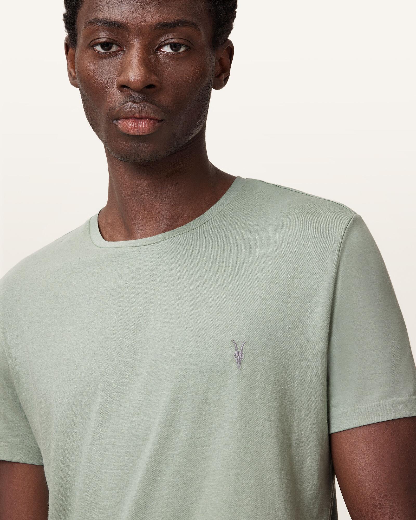 Tonic Crew Neck Slim Ramskull T-Shirt by ALLSAINTS