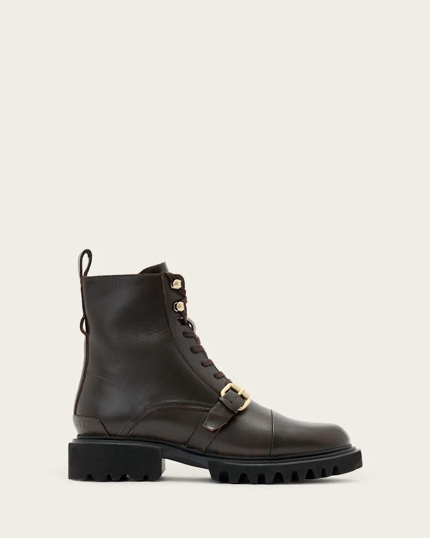 Tori Leather Boots by ALLSAINTS