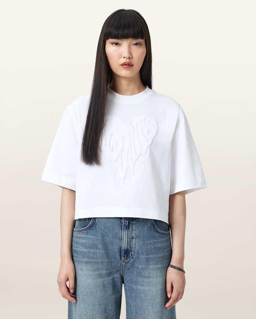 Trip Lottie Cropped T-Shirt by ALLSAINTS