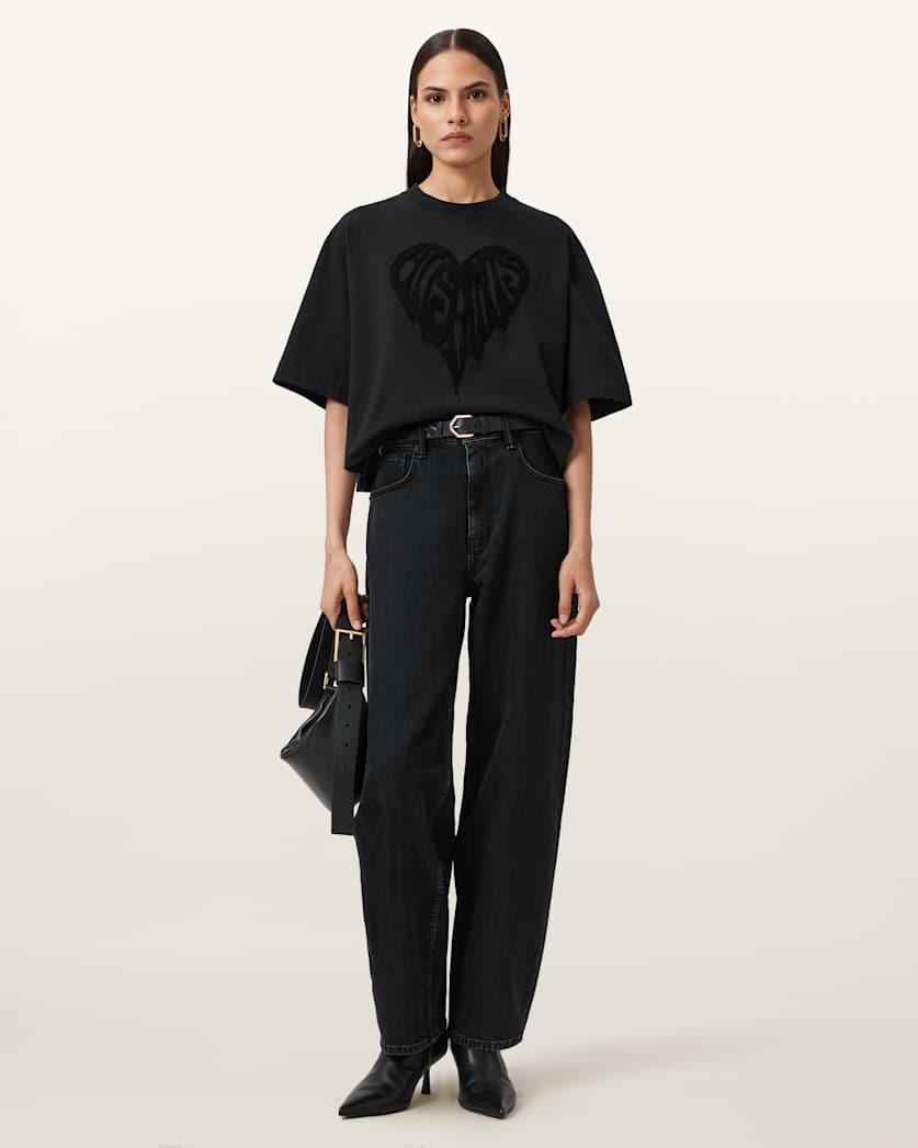 Trip Lottie Cropped T-Shirt by ALLSAINTS