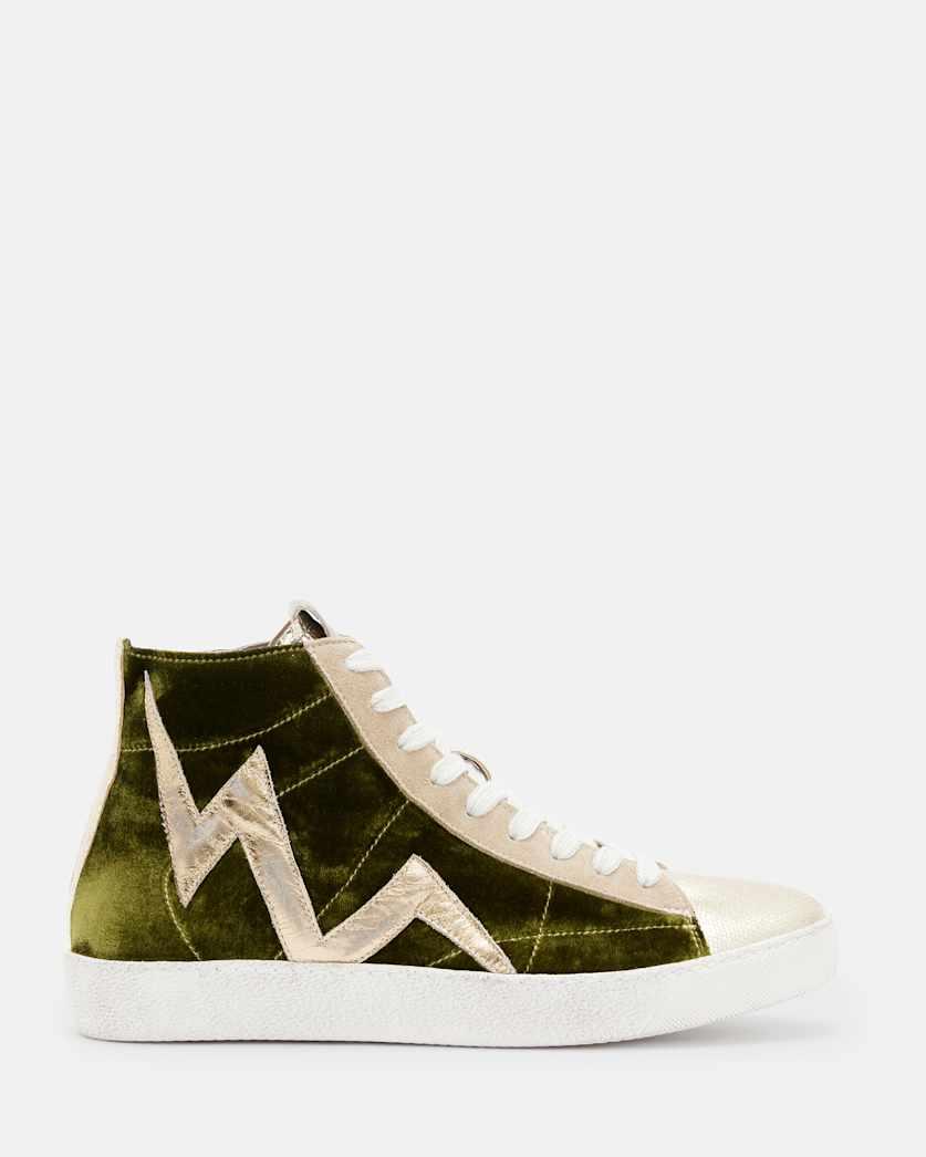 Tundy Bolt High Top Leather Trainers by ALLSAINTS
