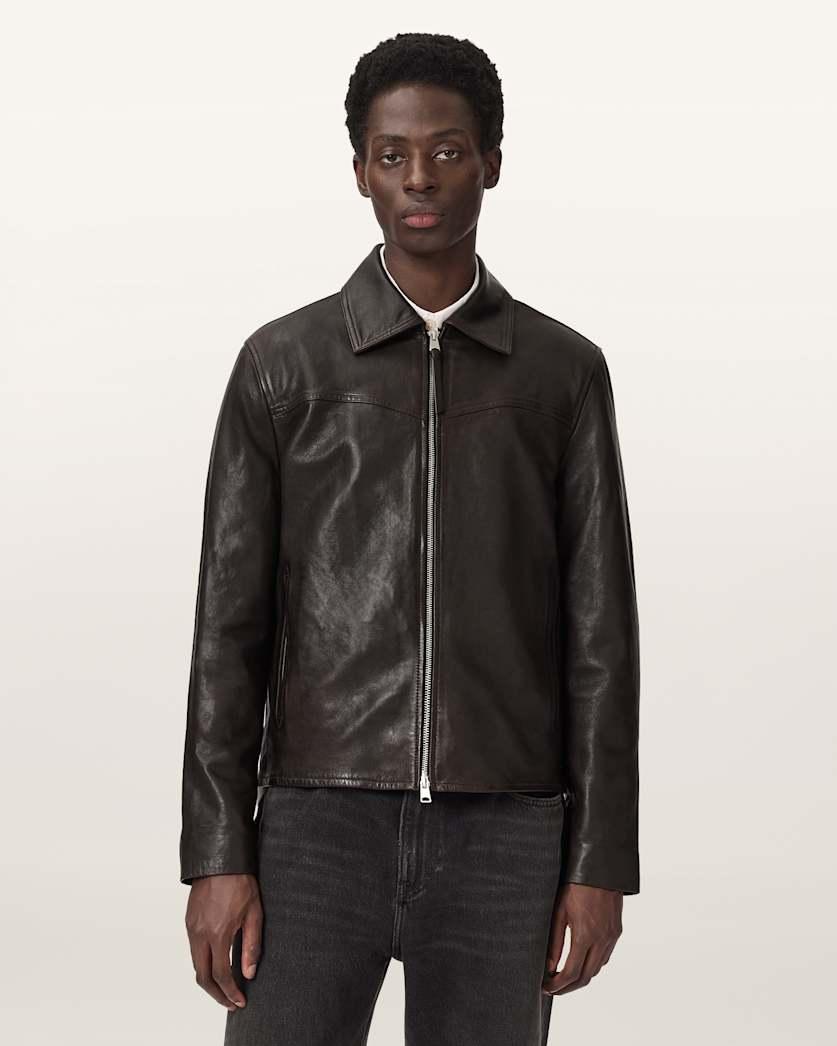 Tune Leather Biker Jacket by ALLSAINTS