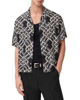 Twined Relaxed Fit Short Sleeve Shirt by ALLSAINTS