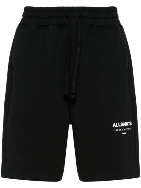 Undergound cotton track shorts by ALLSAINTS