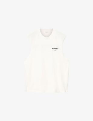 Underground Graphic-Print Sleeveless Cotton T-Shirt by ALLSAINTS