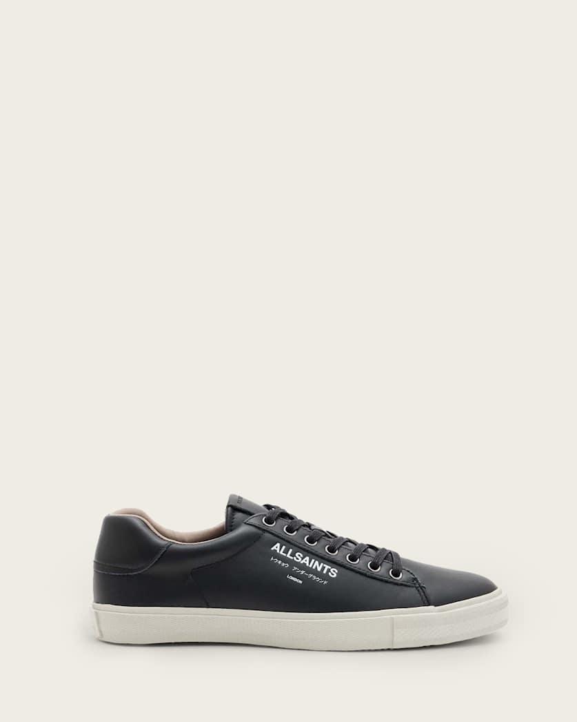 Underground Leather Low Top Trainers by ALLSAINTS