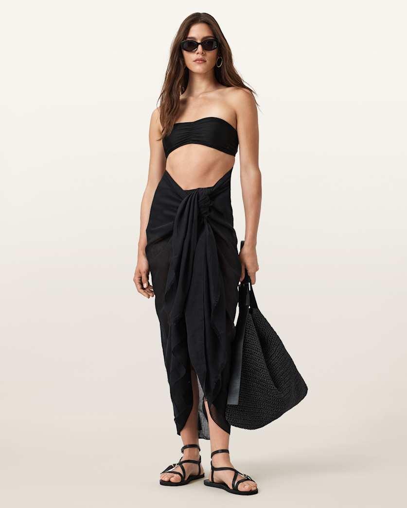 Underground Logo Pareo Scarf by ALLSAINTS