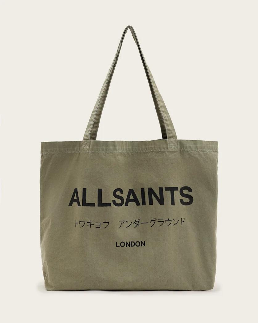Underground Logo Printed Tote Bag by ALLSAINTS
