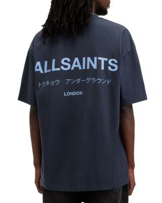 Underground Organic Cotton Logo Graphic Tee by ALLSAINTS