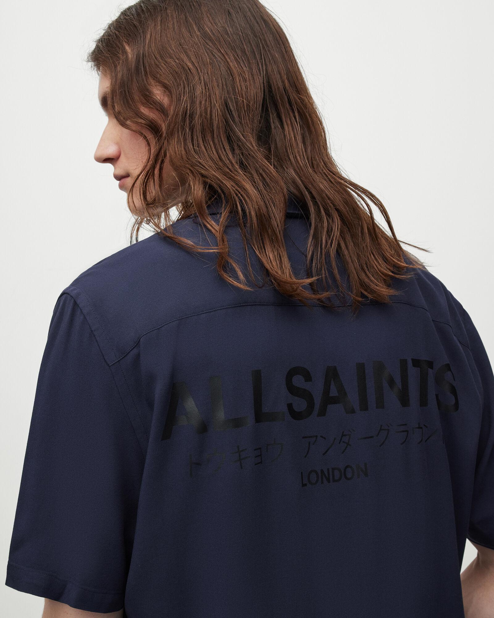 Underground Oversized Short Sleeve Shirt by ALLSAINTS
