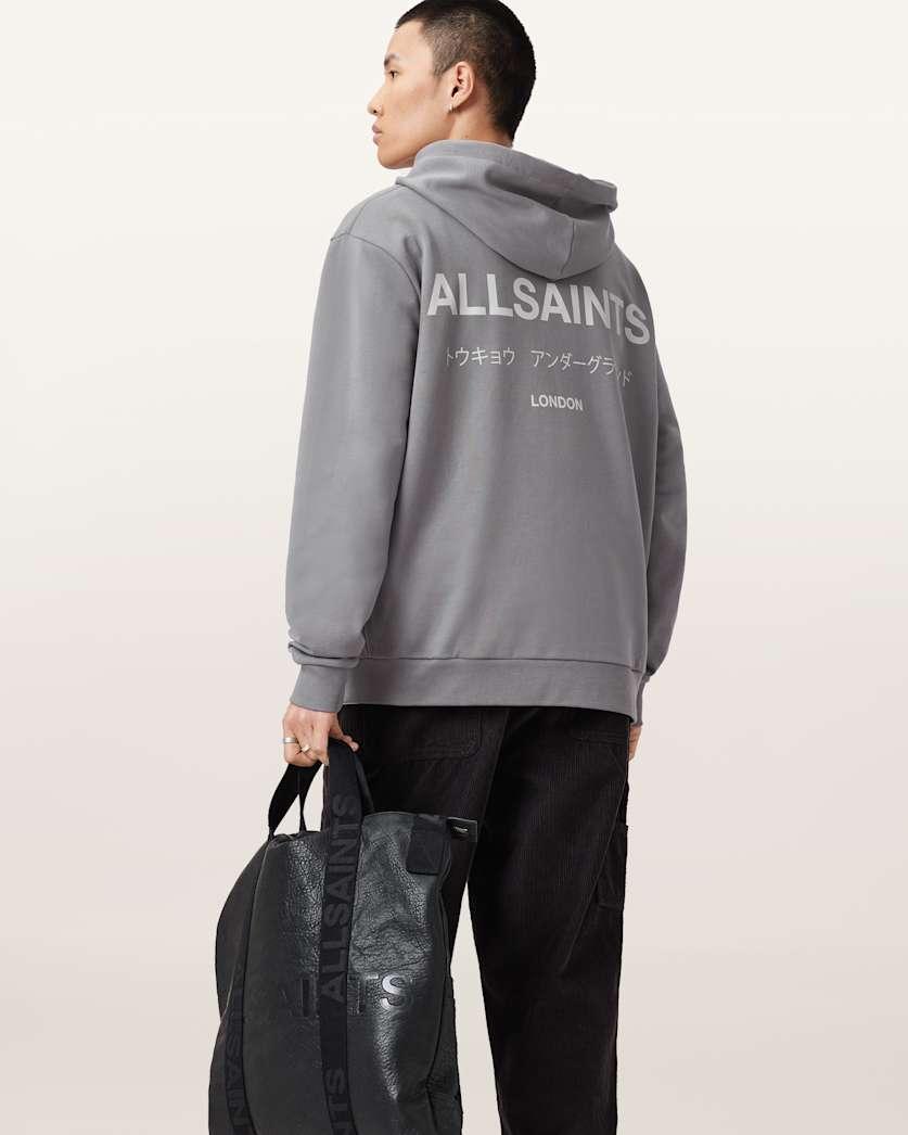 Underground Pullover Logo Hoodie by ALLSAINTS