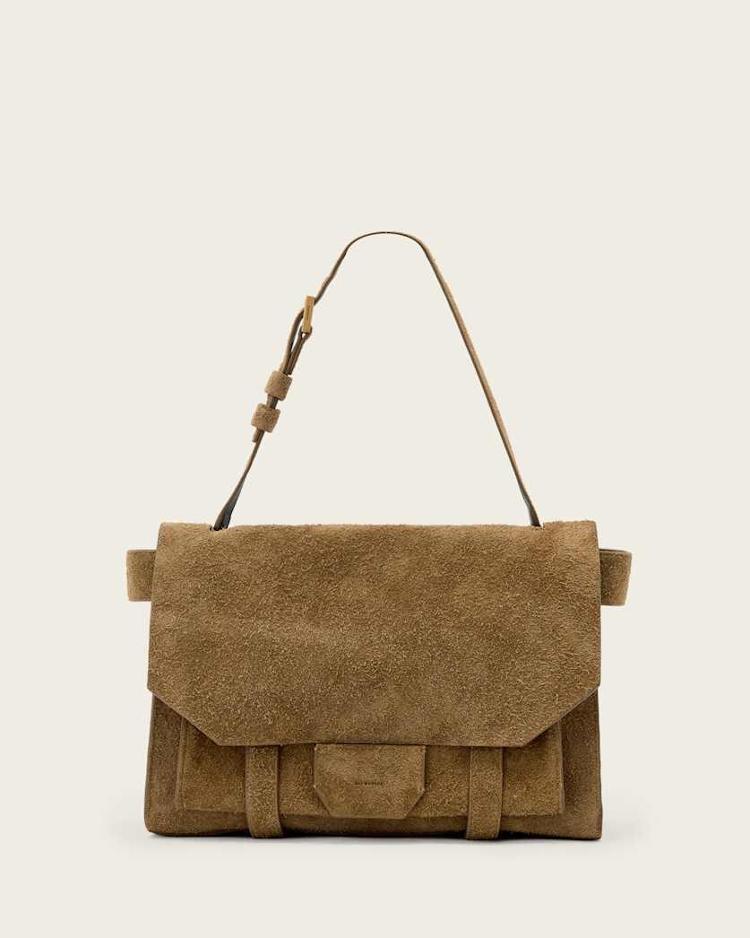 Ursa Suede Satchel Bag by ALLSAINTS