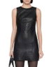 Vee Leather Sheath Dress by ALLSAINTS