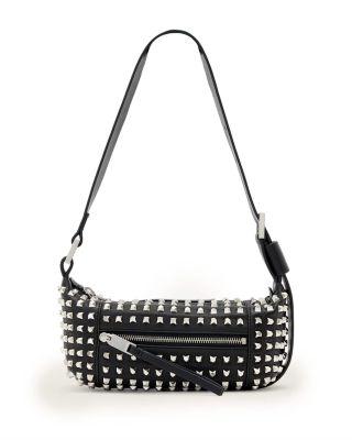 Vega Embossed Leather Mini Shoulder Bag by ALLSAINTS