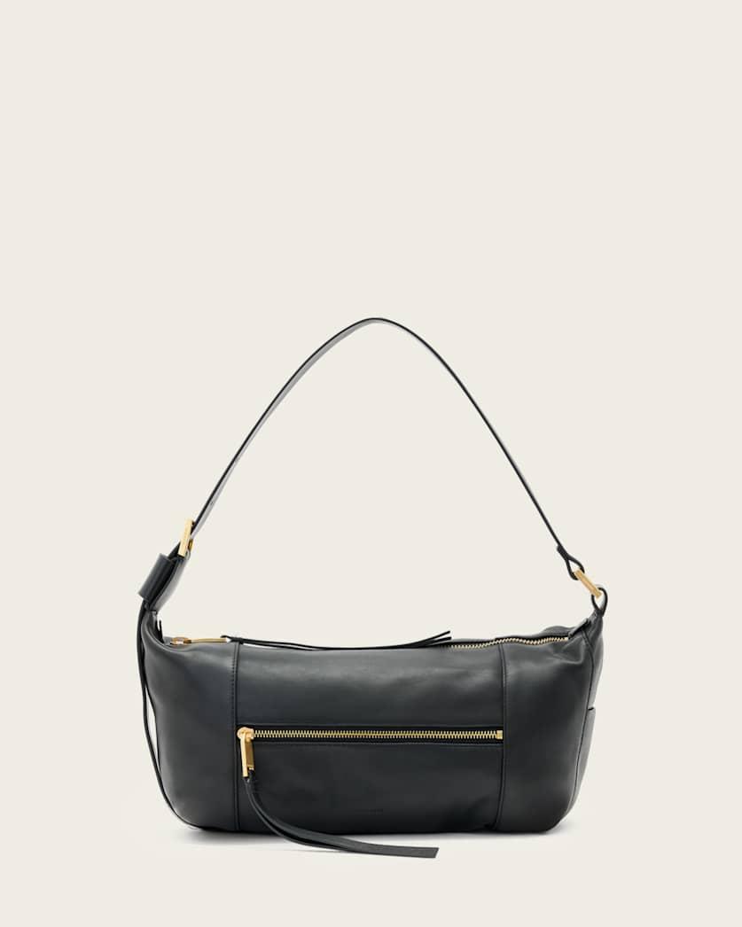 Vega Leather Shoulder Bag by ALLSAINTS