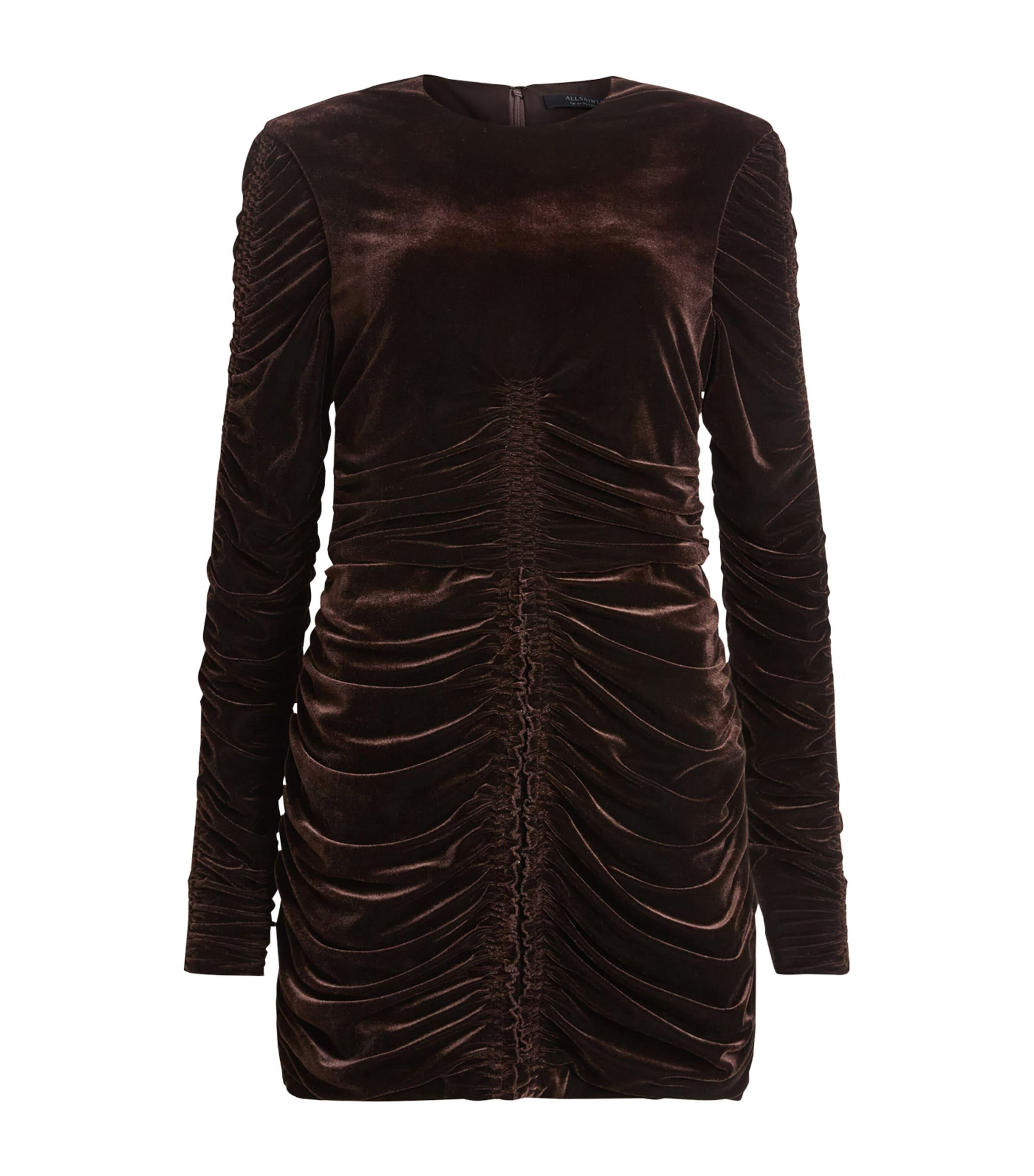 Velvet Eris Mini Dress by ALLSAINTS