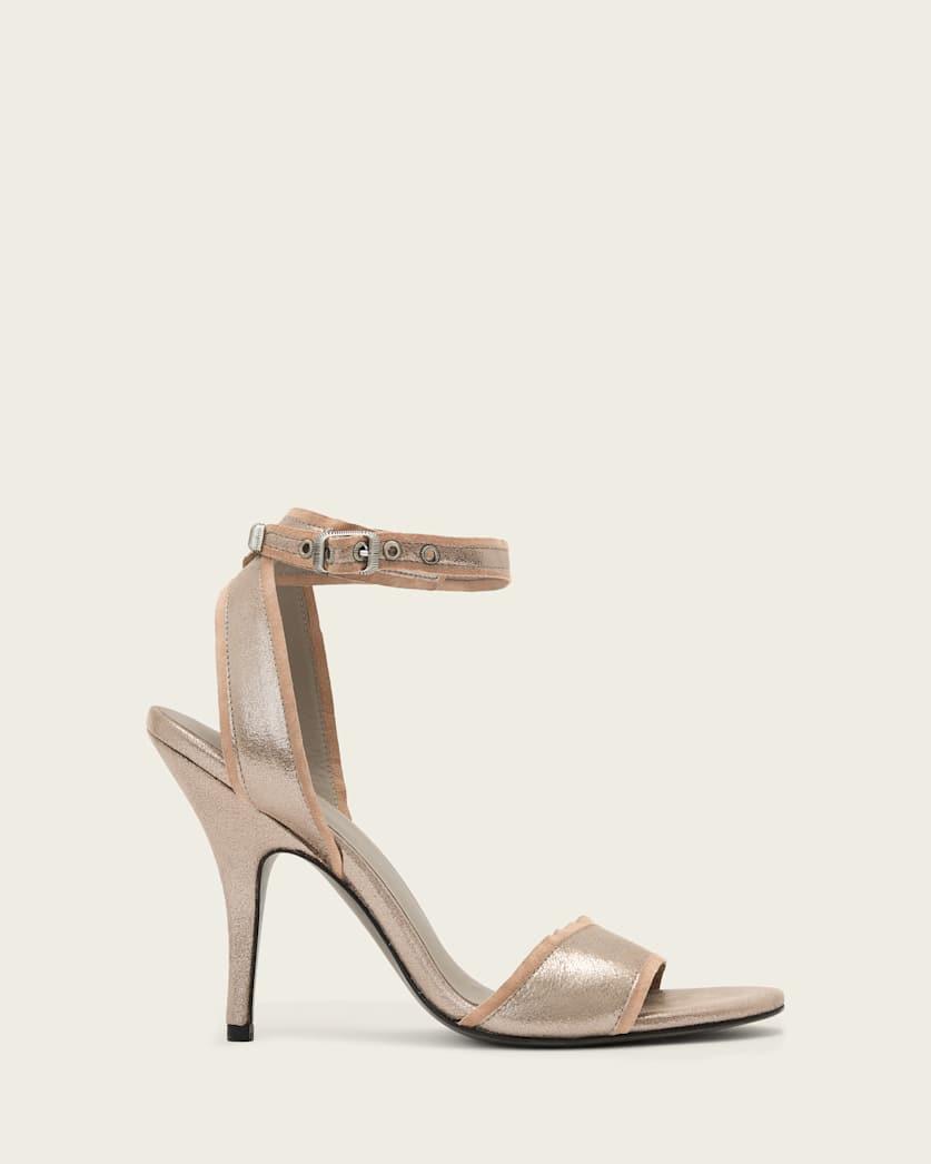 Vera Suede Stiletto Heels by ALLSAINTS