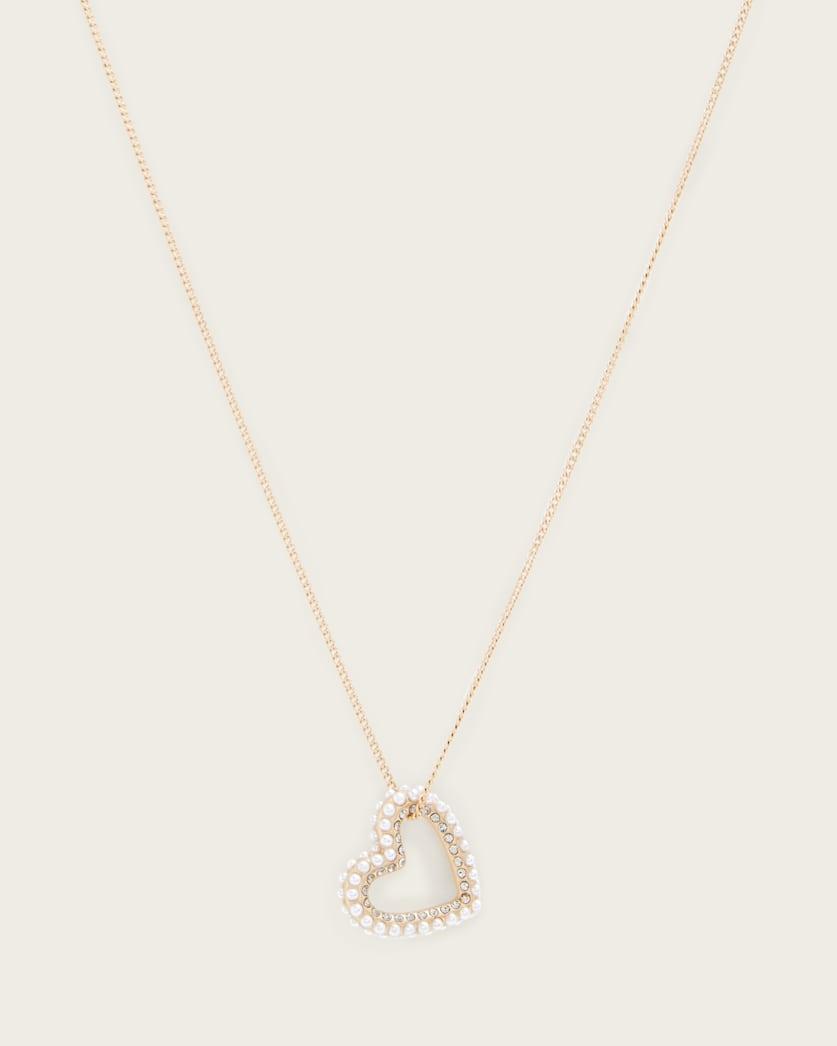 Vida Heartbead Necklace by ALLSAINTS