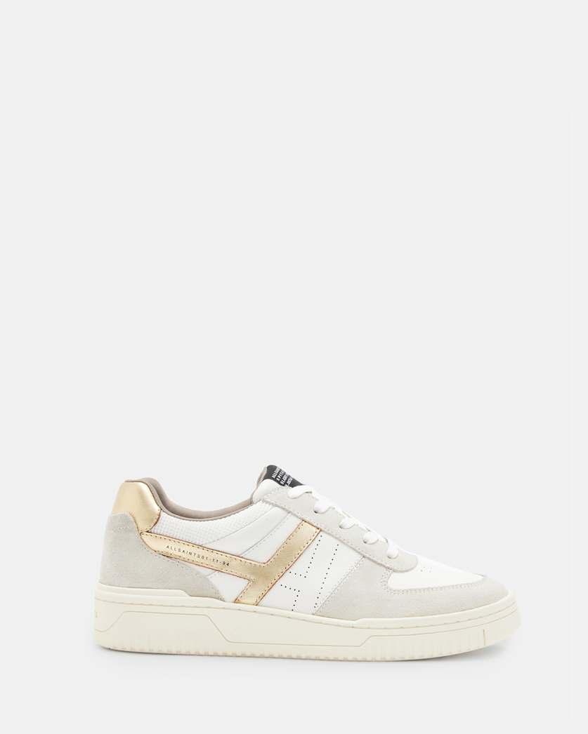 Vix Low Top Round Toe Suede Trainers by ALLSAINTS