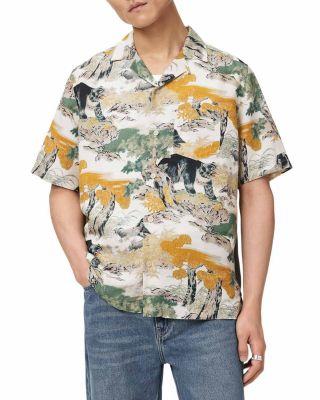 Wader Wildlife Landscape Shirt by ALLSAINTS