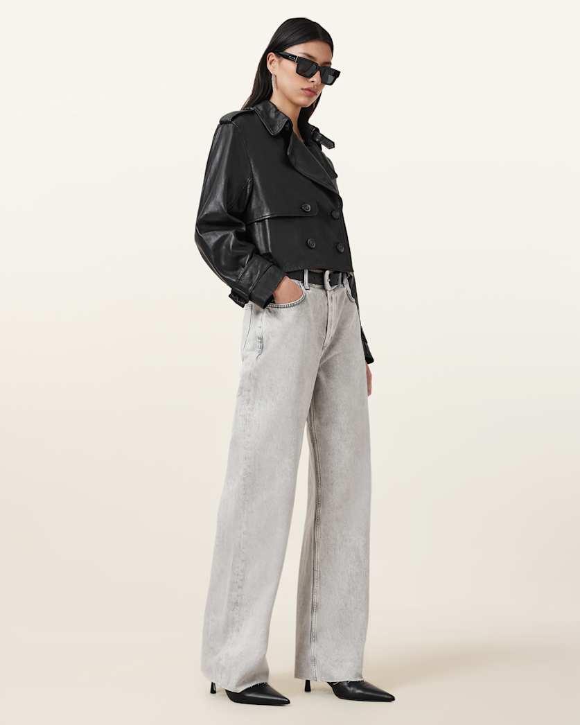 Wendel Straight Leg Denim Jeans by ALLSAINTS