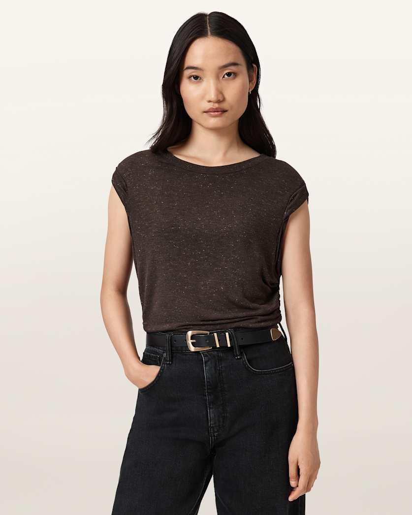 West Shimmer Tank Top by ALLSAINTS