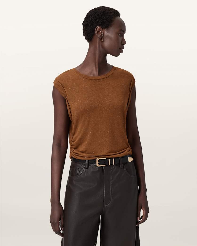 West Shimmer Tank Top by ALLSAINTS