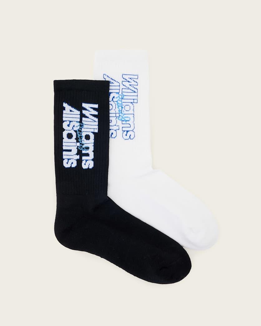 Williams X Allsaints Jacquard Socks 2 Pack by ALLSAINTS