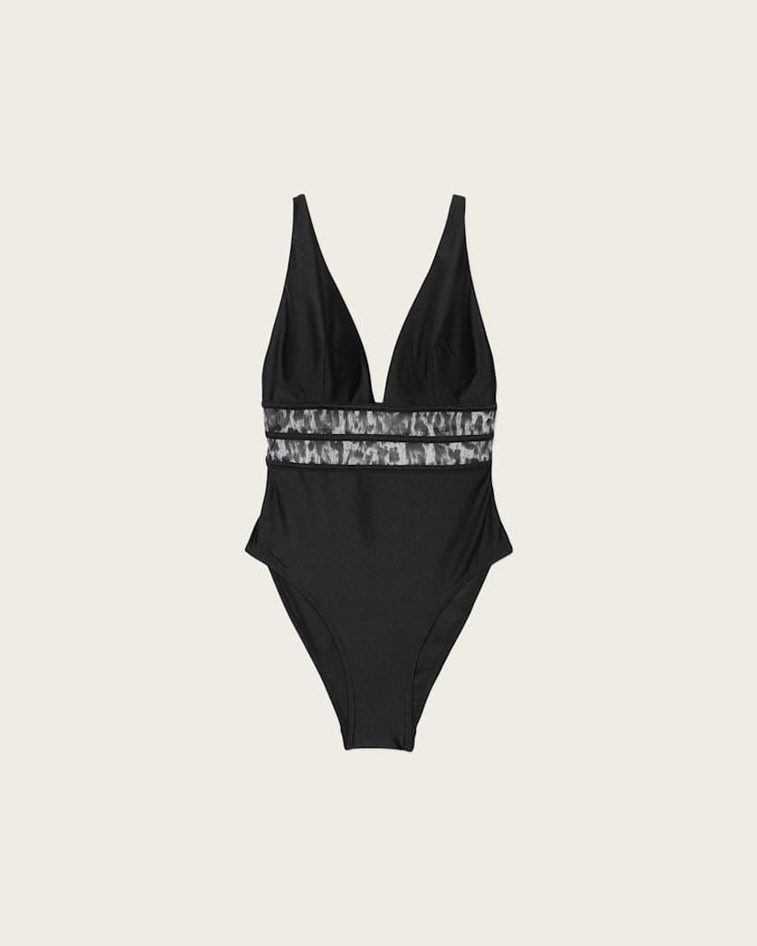 Xalia Sheer Mesh Swimsuit by ALLSAINTS