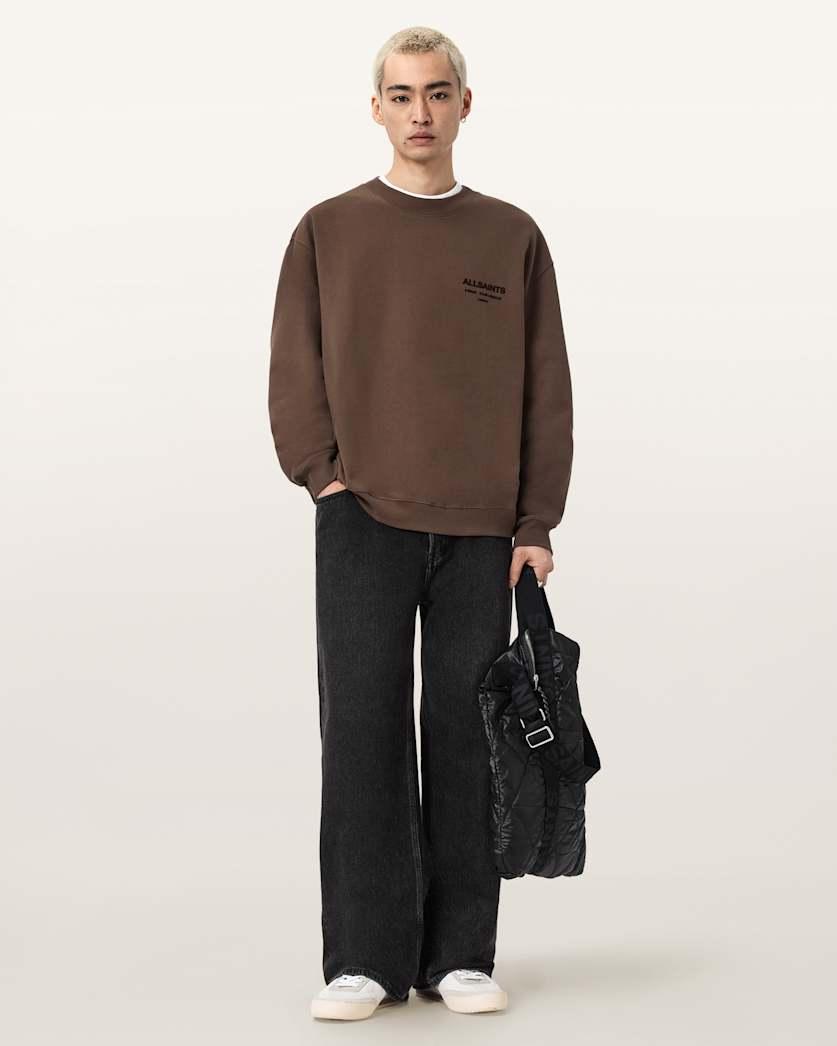 Xander Crew Neck Sweatshirt by ALLSAINTS