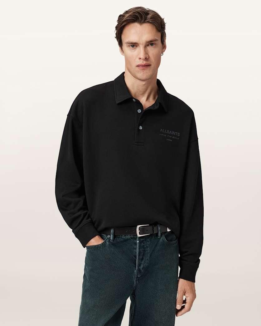 Xander Long Sleeve Polo Shirt by ALLSAINTS