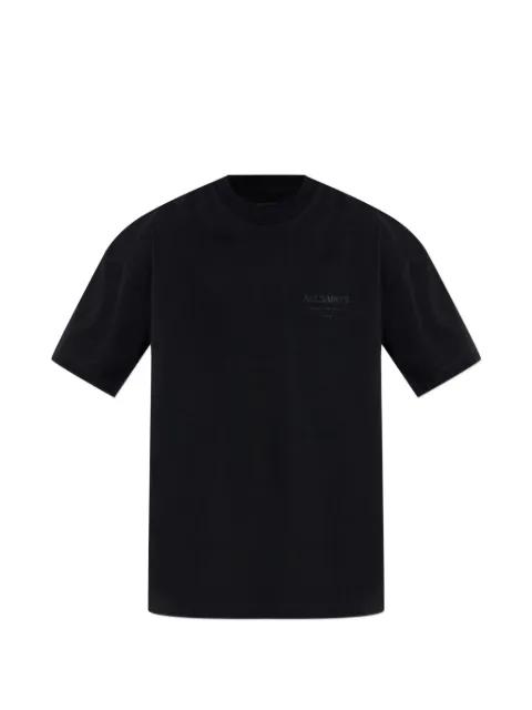 Xander flocked-logo T-shirt by ALLSAINTS