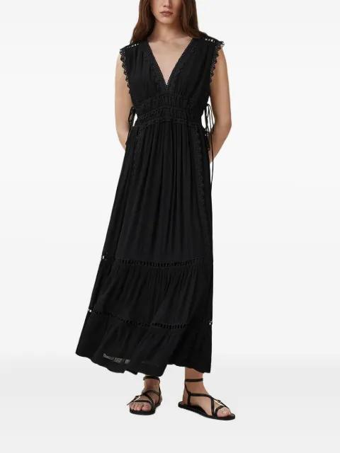 Xanthe lace-trimmed maxi dress by ALLSAINTS