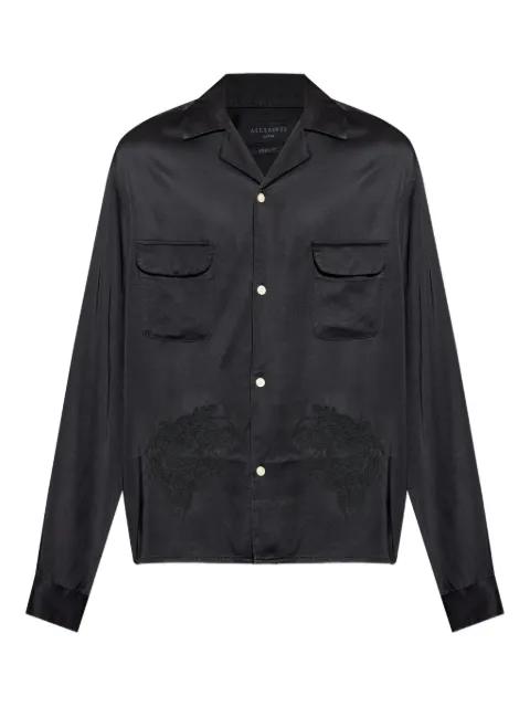 Yodo embroidered-detail shirt by ALLSAINTS