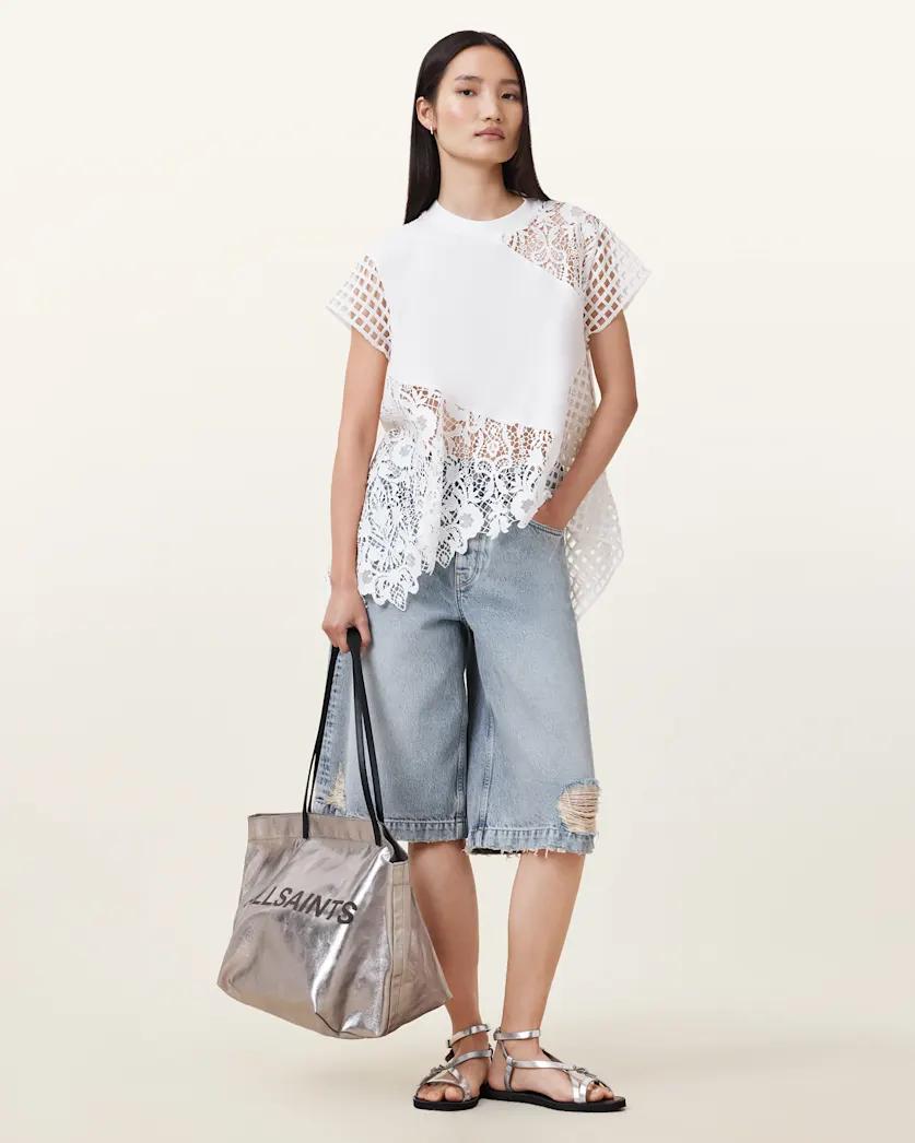 Zala Crochet Top by ALLSAINTS